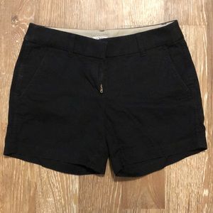 Black J. Crew Shorts